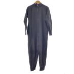 pelleq◆ジャンプスーツ/オールインワン/34/コットン/GRY/SS0804-WS21//