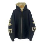 ショッピングsupreme Supreme◆22AW/faux fur lined zip up hooded/ジップパーカー/XXL/コットン/BLK//