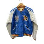 TAILOR 東洋◆スカジャン/M/アセテートサテン/USS PrincetonCV37/BLU/TT12063