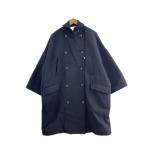 FRAMeWORK◆ピーコート/38/ウール/BLK/22-020-220-9020-4-0