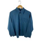 MARNI◆I/トロピカルウールシャツ/長袖シャツ/46/ウール/BLU/CUMU0061A0 S45455//