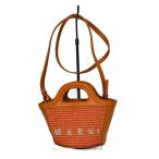 ショッピングMARNI MARNI◆かごバッグ/ショルダーバッグ/レザー/ORN/BMMP0067Q0//