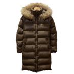 ショッピングduvetica DUVETICA◆デネブ/ロングダウンジャケット/38/ナイロン/ブラウン/d.043.01.u.mfn-1057r