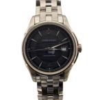 HAMILTON◆自動巻腕時計/アナログ/ステンレス/BLK/SLV/JAZZMASTER VIEWMATIC