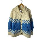 ショッピングカウチン Sea Room lynn◆カーディガン(厚手)/FREE/ウール/BLU/003111014/カウチンセーター