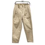 DOLCE&GABBANA◆I/ボトム/38/コットン/BEG/FTBRQT/左裾シミ有