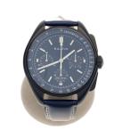 BULOVA◆Archives Series/ルナパイロットクロノグラフ/アナログ/--/BLK/NVY/98A186