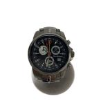 Tonino Lamborghini◆クォーツ腕時計/アナログ/ステンレス/BLK