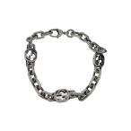 GUCCI* Inter locking / цепь браслет /SV925/SLV/ мужской //