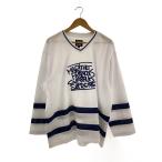 ショッピングsupreme Supreme◆25SS HOCKEY JERSEY/L/ポリエステル/WHT