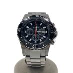 BULOVA◆CLASSIC SPORTS CHRONOGRAPH/アナログ/BLK/SLV/98B337