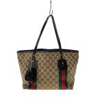ショッピングＧＧキャンバス GUCCI◆トートバッグ_GGキャンバス/キャンバス/BRW