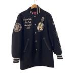 ショッピングスタジャン CREAM SODA◆35th NNIVERSARY/ファラオコート・スタジャン/M/ウール/BLK