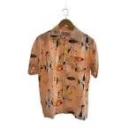 Aloha Blossom◆ATOMIC PINK ALOHA SHIRTS/オープンカラーレーヨンシャツ/アトミック柄/SIZE:40/PNK