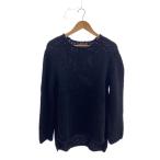 COMME des GARCONS HOMME PLUS◆ニット・セーター(厚手)/M/ナイロン/BLK/PO-N004