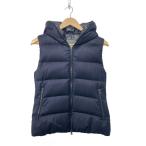 DUVETICA◆ダウンベスト/40/ウール/NVY/無地/D.911.00/1087