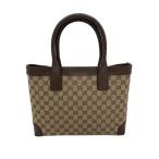 GUCCI◆トートバッグ_GGキャンバス/キャンバス/BRW/総柄