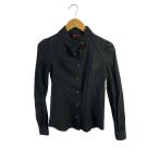 Vivienne Westwood RED LABEL◆長袖ブラウス/2/コットン/BLK/16-03-831001