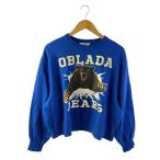 Oblada* тренировочный /FREE/ хлопок /BLU/ принт /F2510CU04