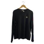 ショッピングmoncler MONCLER◆長袖Tシャツ/L/コットン/BLK/G20918D00011 829HB