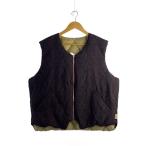 STUSSY◆ダウンベスト/L/ナイロン/PUP/総柄/115669//