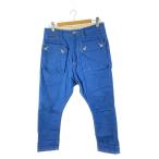 ショッピングサルエル natal design◆サルエルパンツ/32/コットン/BLU/無地/G55//