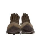 GALA GLOVES/ перчатки / кожа ягненка /BRW/ одноцветный / женский /112128-29-360-15-010//