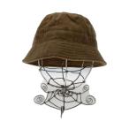 Whimsy◆バケットハット/M/コーデュロイ/BRW/無地/メンズ//