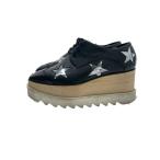 STELLAMcCARTNEY◆プラットホームスターシューズ/37/BLK/363998