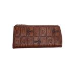 ショッピングVivienne Vivienne Westwood◆長財布/レザー/BRW/総柄/メンズ