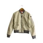 ショッピングschott Schott◆90s/MA-1/L/ナイロン/CRM/3142046