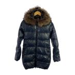 DUVETICA◆ロングダウンジャケット/40/ナイロン/NVY/D.037.00