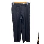 LOEWE◆ボトム/34/ウール/BLK/Q825331X06