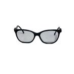 CHANEL◆メガネ/ウェリントン/プラスチック/BLK/CLR/レディース/3284-Q-A