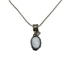 GEM KINGDOM◆ターコイズ/ネックレス/SV925/SLV/トップ有/レディース