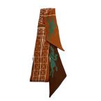 LONGCHAMP◆スカーフ/シルク/ORN/総柄/レディース/51041gs0h21