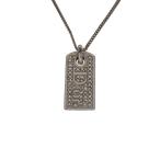 Christian Dior* plate / колье / металлизированный / стразы /SLV/ верх иметь / женский //