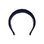 MIU MIU◆カチューシャ/アクセサリー/--/BLK/レディース