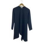 COMME des GARCONS◆長袖ワンピース/S/ポリエステル/BLK/無地/GN-T021