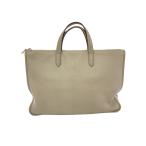 LOEWE◆トートバッグ/レザー/CRM/無地