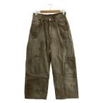 ANCELLM◆ボトム/1/コットン/IDG/無地/ANC-PT75