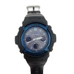 CASIO◆ソーラー腕時計/アナログ/AWG-M