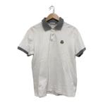 ショッピングmoncler MONCLER◆ポロシャツ/XXL/コットン/WHT/84093