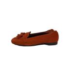 DIANA* deck shoes /23cm/ORN/ замша 