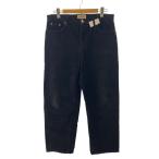 STUSSY◆ボトム/32/コーデュロイ/BLK/116