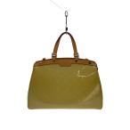 ショッピングヴェルニ LOUIS VUITTON◆ブレアMM_モノグラム・ヴェルニ/エナメル/YLW/総柄