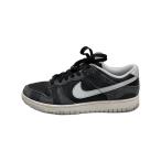 NIKE◆DUNK LOW PRM_ダンク ロー プレミアム/27cm/BLK/レザー