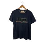 GUCCI◆Tシャツ/XS/コットン/BLK/457095