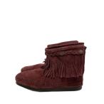 ショッピングMINNETONKA MINNETONKA◆モカシンブーツ/23cm/BRD/スウェード