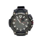 CASIO◆クォーツ腕時計/デジアナ/ラバー/BLK/BLK/GR-B200